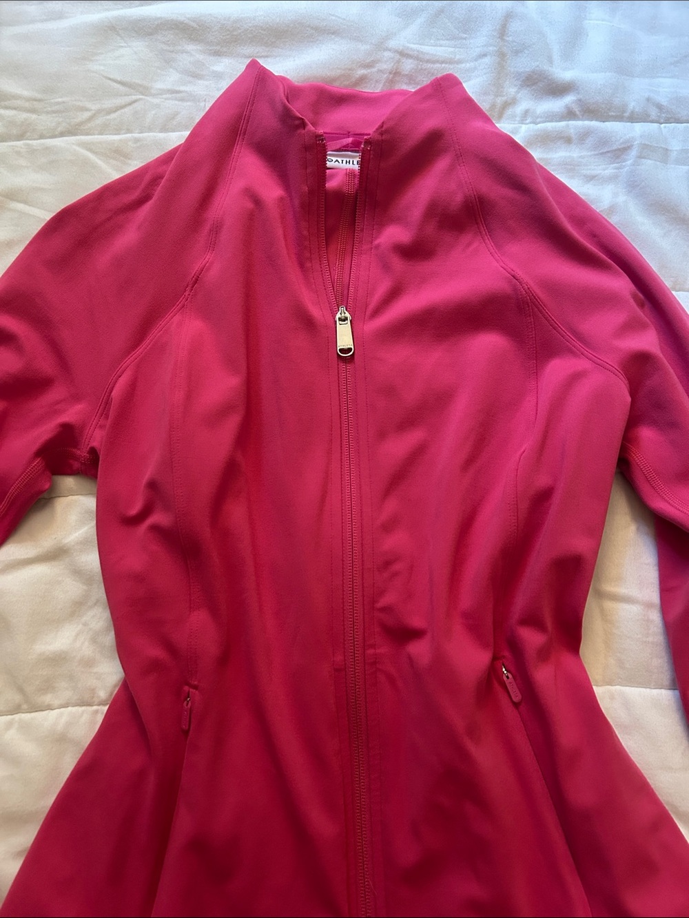 Pink Athleta salutation jacket